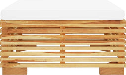 vidaXL - 2-delige - Loungeset - massief - teakhout