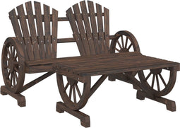 vidaXL - 2-delige - Loungeset - massief - vurenhout