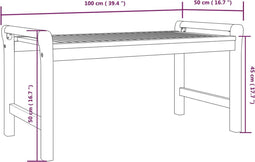 vidaXL - 2-delige - Loungeset - met - donkergrijze - kussens - massief - hout