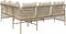 vidaXL - 2-delige - Loungeset - met - kussens - poly - rattan - beige