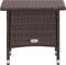 vidaXL - 2-delige - Loungeset - met - kussens - poly - rattan - bruin