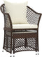 vidaXL - 2-delige - Loungeset - met - kussens - poly - rattan - bruin
