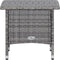 vidaXL - 2-delige - Loungeset - met - kussens - poly - rattan - grijs