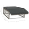 vidaXL - 2-delige - Loungeset - met - kussens - poly - rattan - grijs