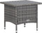 vidaXL - 2-delige - Loungeset - met - kussens - poly - rattan - grijs