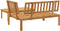 vidaXL - 2-delige - Loungeset - pallet - massief - acaciahout
