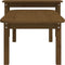 vidaXL - 2-delige - Salontafelset - massief - grenenhout - honingbruin
