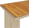 vidaXL - 2-delige - Tuinset - met - kussens - poly - rattan - beige