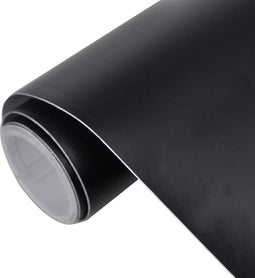 vidaXL - 2 - st - Autofolie - 100x150 - cm - + - 50x150 - cm - matzwart