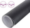 vidaXL - 2 - st - Autofolie - 100x150 - cm - + - 50x150 - cm - matzwart