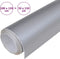 vidaXL - 2 - st - Autofolie - 100x150 - cm - + - 50x150 - cm - matzilverkleurig