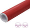 vidaXL - 2 - st - Autofolie - 4D - 100x150 - cm - + - 50x150 - cm - rood