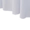 vidaXL - 2 - st - Tafelhoezen - stretch - met - rok - 120x60,5x74 - cm - wit