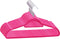 vidaXL - 20-delige - Kledinghangerset - anti-slip - fluweel - roze