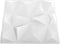 vidaXL - 24 - st - Wandpanelen - 3D - 6 - m² - 50x50 - cm - diamantwit