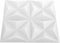vidaXL - 24 - st - Wandpanelen - 3D - origami - 6 - m² - 50x50 - cm - wit
