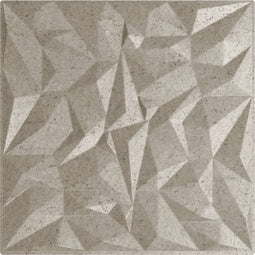 vidaXL - 24 - st - Wandpanelen - amethist - 6 - m² - 50x50 - cm - XPS - beton