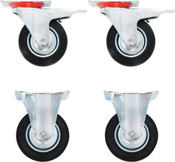 vidaXL - 24 - st - Wielen - 100 - mm