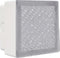 vidaXL 2x LED-lamp verzonken 100x100x68 mm