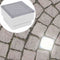 vidaXL 2x LED-lamp verzonken 100x100x68 mm