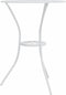 vidaXL - 3-delige - Bistroset - gietaluminium - wit