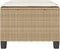 vidaXL - 3-delige - Bistroset - met - kussens - poly - rattan - beige