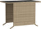vidaXL - 3-delige - Bistroset - met - kussens - poly - rattan - beige