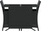 vidaXL - 3-delige - Bistroset - met - kussens - poly - rattan - zwart