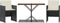 vidaXL - 3-delige - Bistroset - met - kussens - poly - rattan - zwart