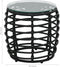 vidaXL - 3-delige - Bistroset - poly - rattan - zwart