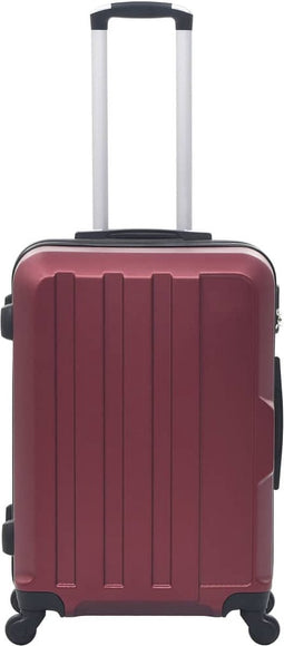 vidaXL - 3-delige - Harde - kofferset - ABS - geel