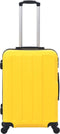 vidaXL - 3-delige - Harde - kofferset - ABS - geel