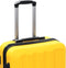 vidaXL - 3-delige - Harde - kofferset - ABS - geel