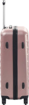 vidaXL - 3-delige - Harde - kofferset - ABS - roségoud