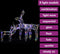 vidaXL - 3-delige - Kerstverlichting - rendieren - 229 - LED's