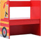 vidaXL 3-delige Kinderstoelen- en tafelset brandweerwagenontwerp hout