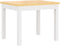 vidaXL 3-delige Kindertafel- en stoelenset MDF wit en beige