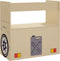 vidaXL 3-delige Kindertafel- en stoelenset off-road-auto-ontwerp MDF