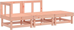 vidaXL - 3-delige - Loungeset - massief - douglashout