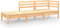 vidaXL - 3-delige - Loungeset - massief - grenenhout