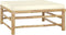 vidaXL - 3-delige - Loungeset - met - crèmewitte - kussens - bamboe
