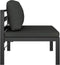 vidaXL - 3-delige - Loungeset - met - kussens - aluminium - antracietkleurig