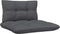 vidaXL - 3-delige - Loungeset - met - kussens - massief - grenenhout - grijs