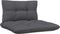 vidaXL - 3-delige - Loungeset - met - kussens - massief - grenenhout - zwart