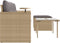vidaXL - 3-delige - Loungeset - met - kussens - poly - rattan - beige