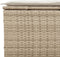 vidaXL - 3-delige - Loungeset - met - kussens - poly - rattan - beige