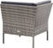 vidaXL - 3-delige - Loungeset - met - kussens - poly - rattan - grijs
