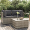 vidaXL - 3-delige - Loungeset - met - kussens - poly - rattan - grijs