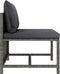vidaXL - 3-delige - Loungeset - met - kussens - poly - rattan - grijs