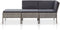 vidaXL - 3-delige - Loungeset - met - kussens - poly - rattan - grijs